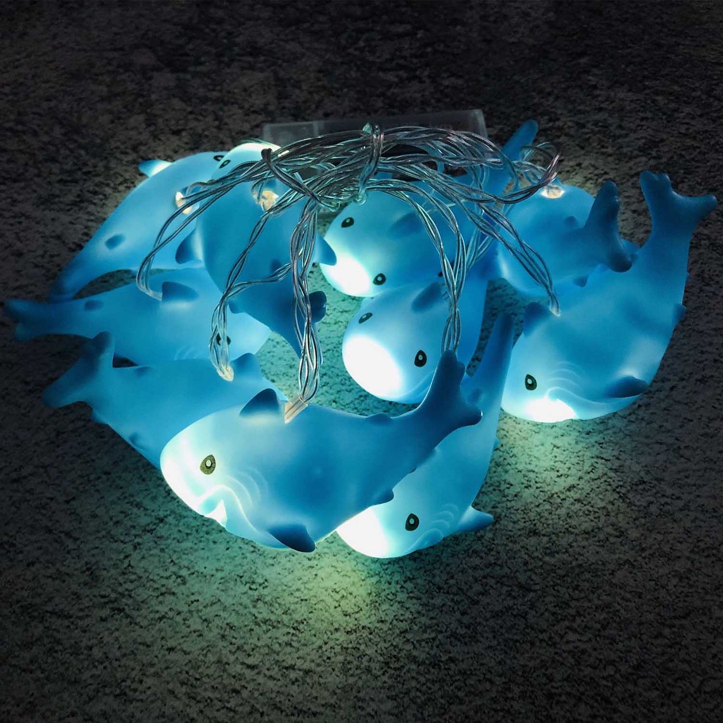 Cute Shark Leds String Light