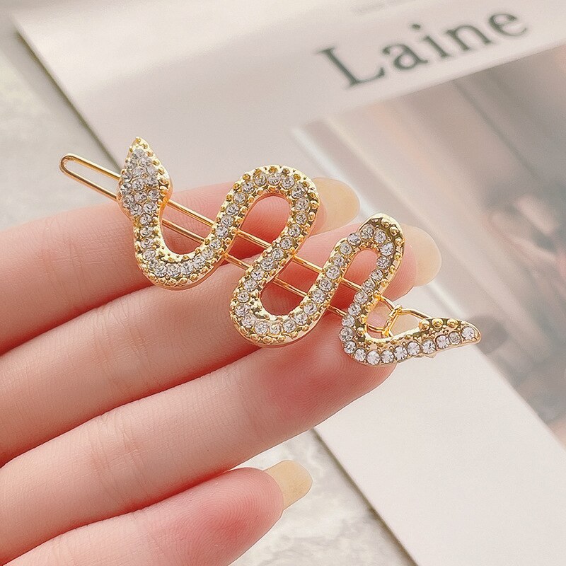 Luxury snake hairpin - animalchanel