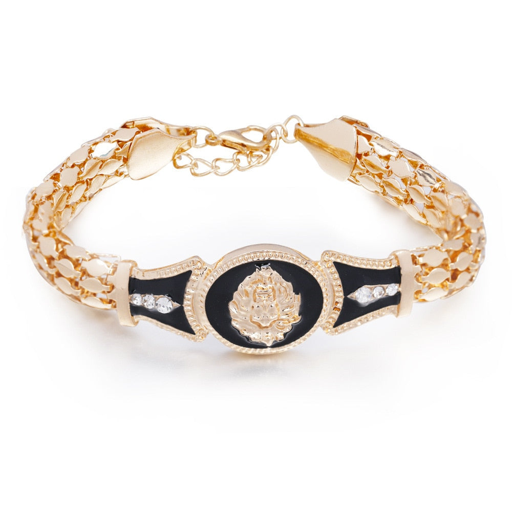 Luxury  Lion Head Bracelet - animalchanel