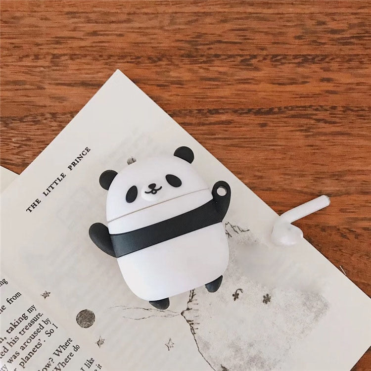 Cute Panda Earphone Cases