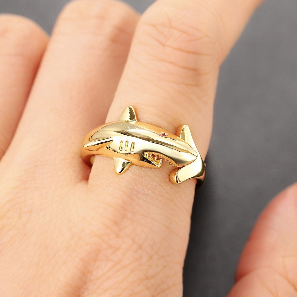 simple  Shark Ring