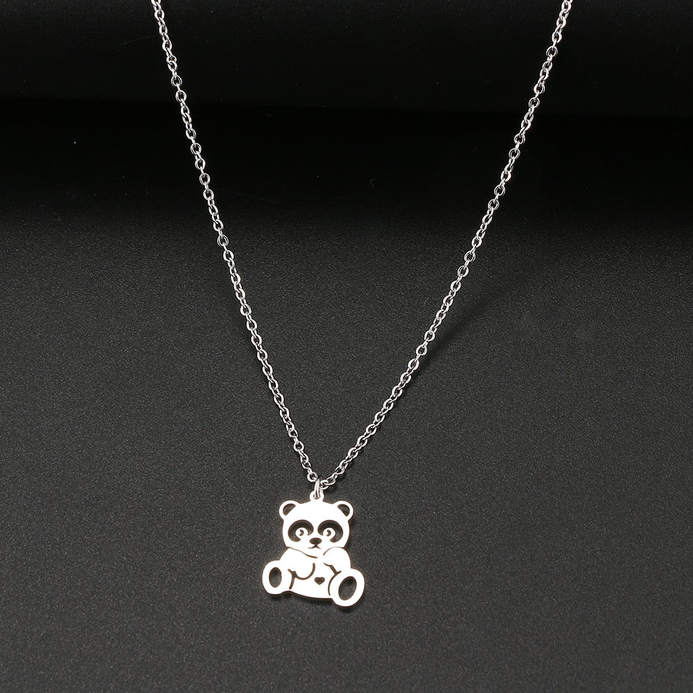 Unique Panda Necklace - animalchanel
