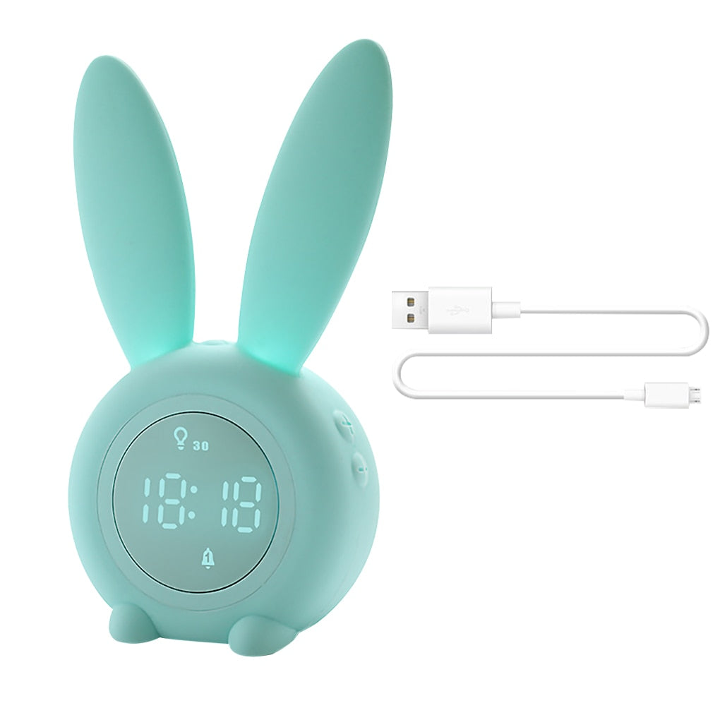 cute Digital Bunny Alarm Clock - animalchanel