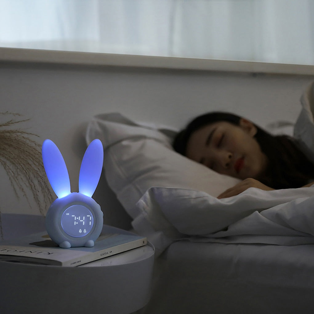 cute Digital Bunny Alarm Clock - animalchanel