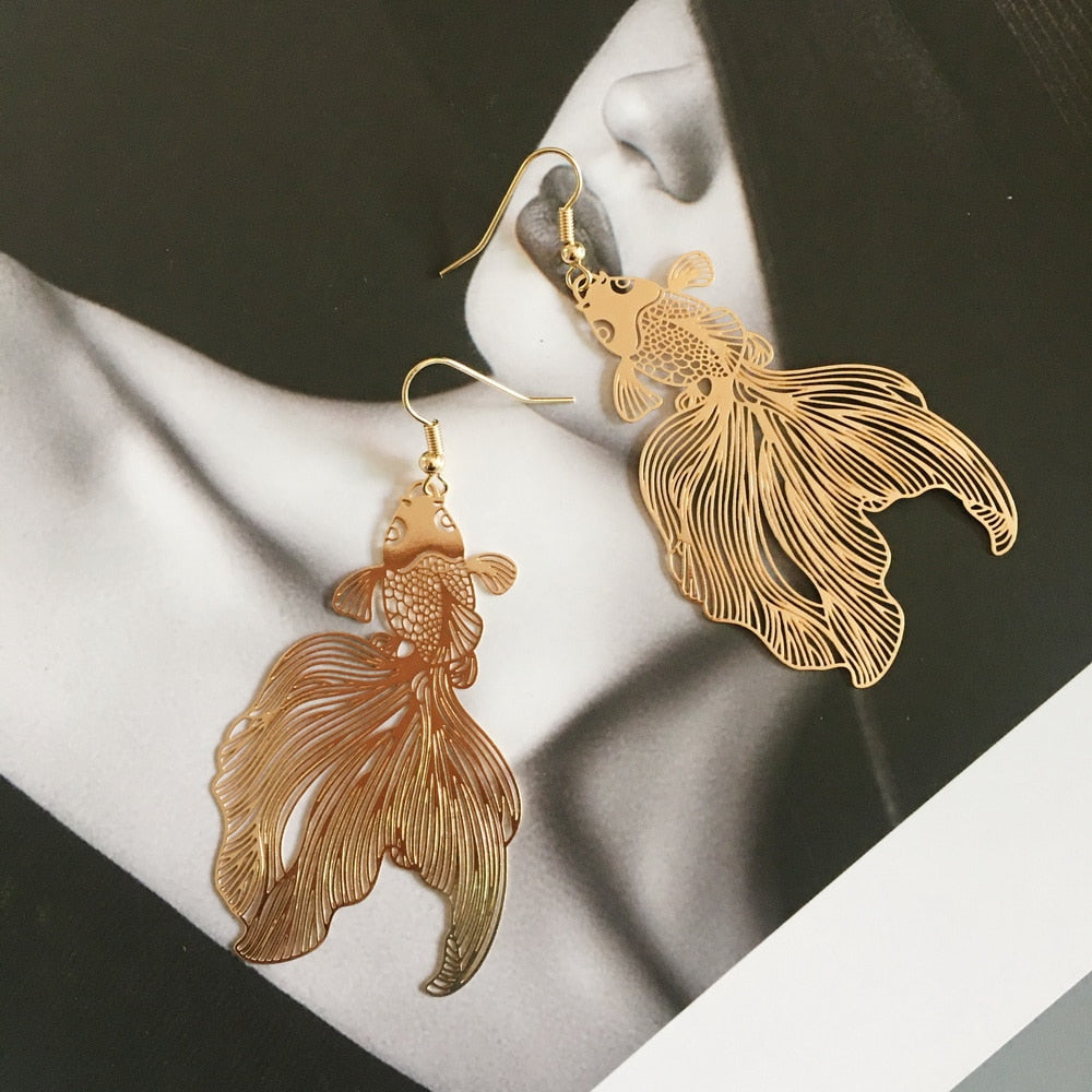 Unique Creative Fish Earring