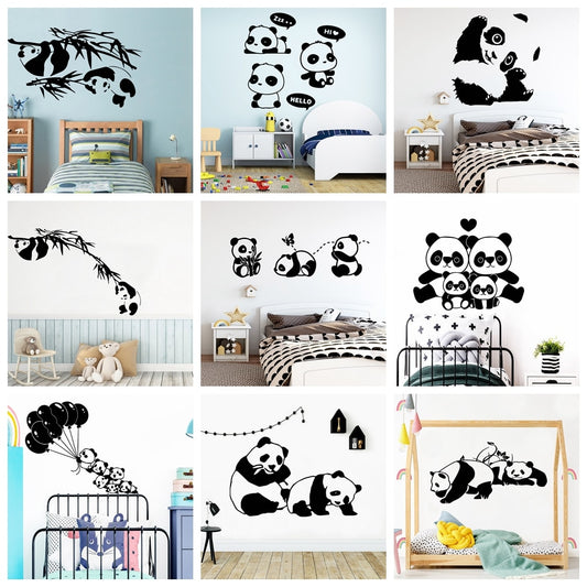 Unique Decor Panda Wall Stickers - animalchanel