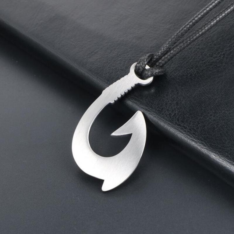 Simple Fish Hook Necklace