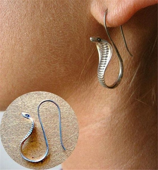 Amazing Cobra Snake Earrings