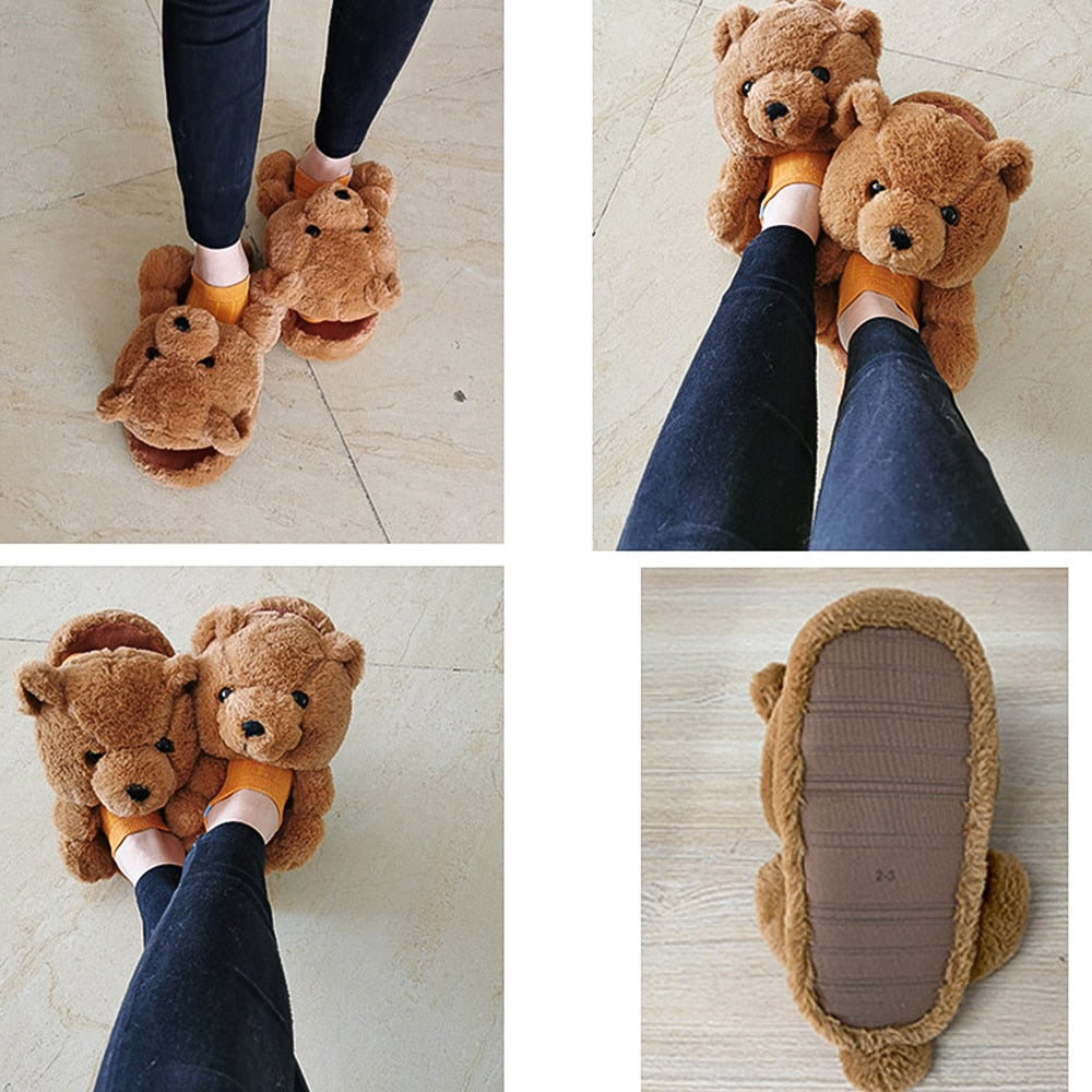 Adorable Bear Slippers