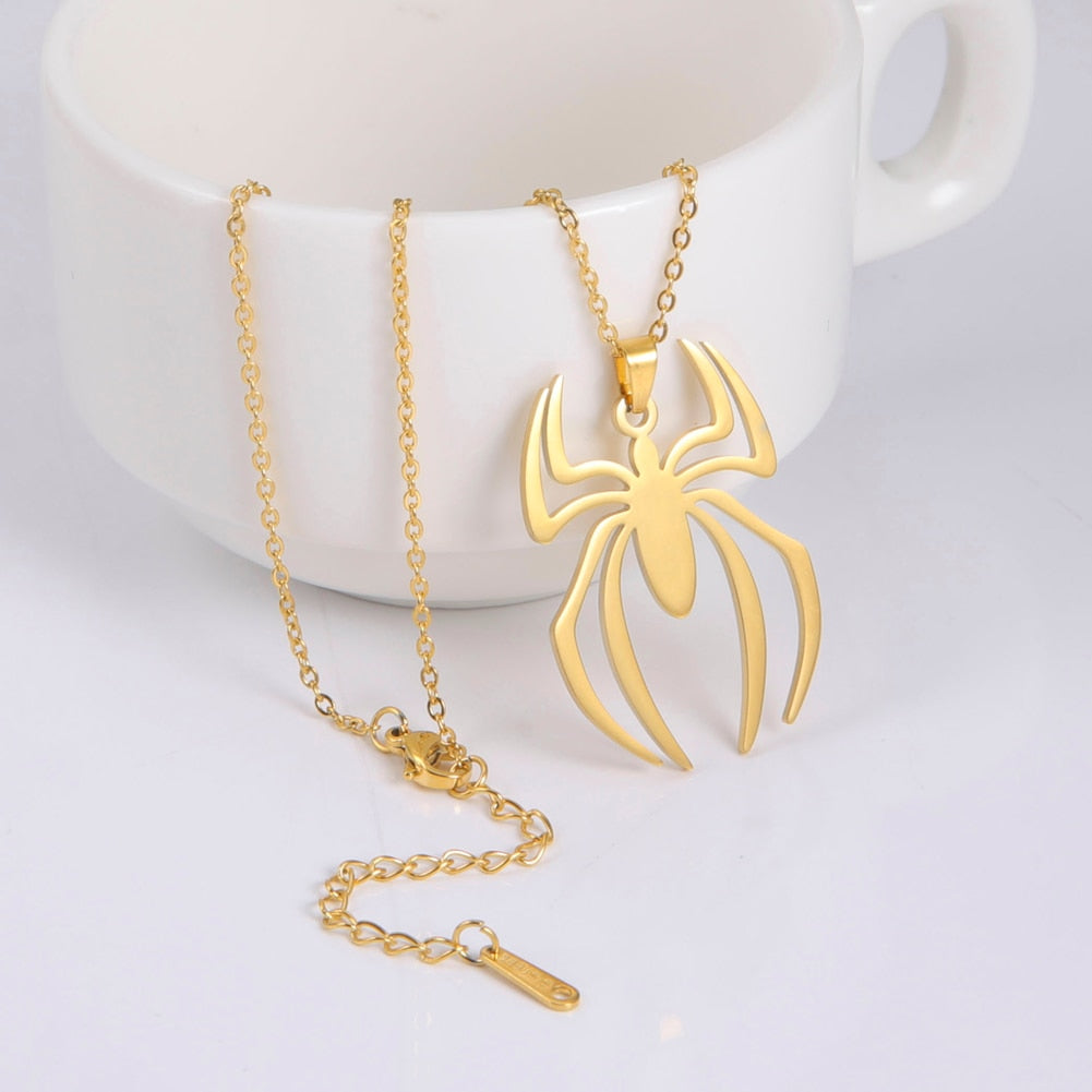 Unique Spider Necklaces