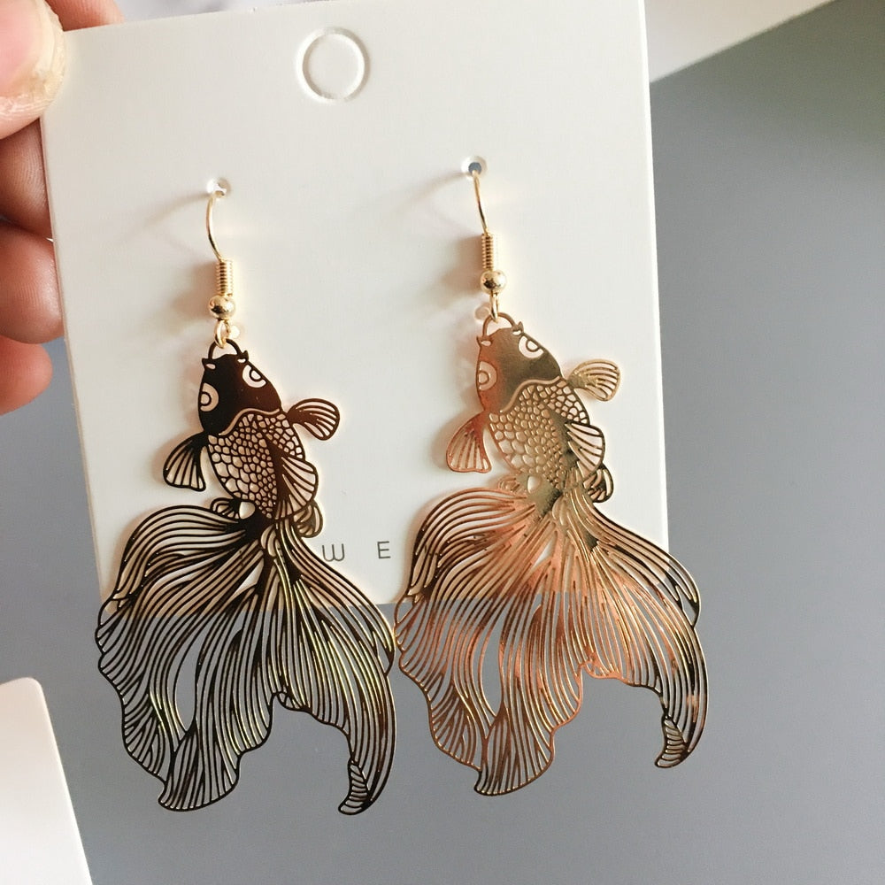 Unique Creative Fish Earring