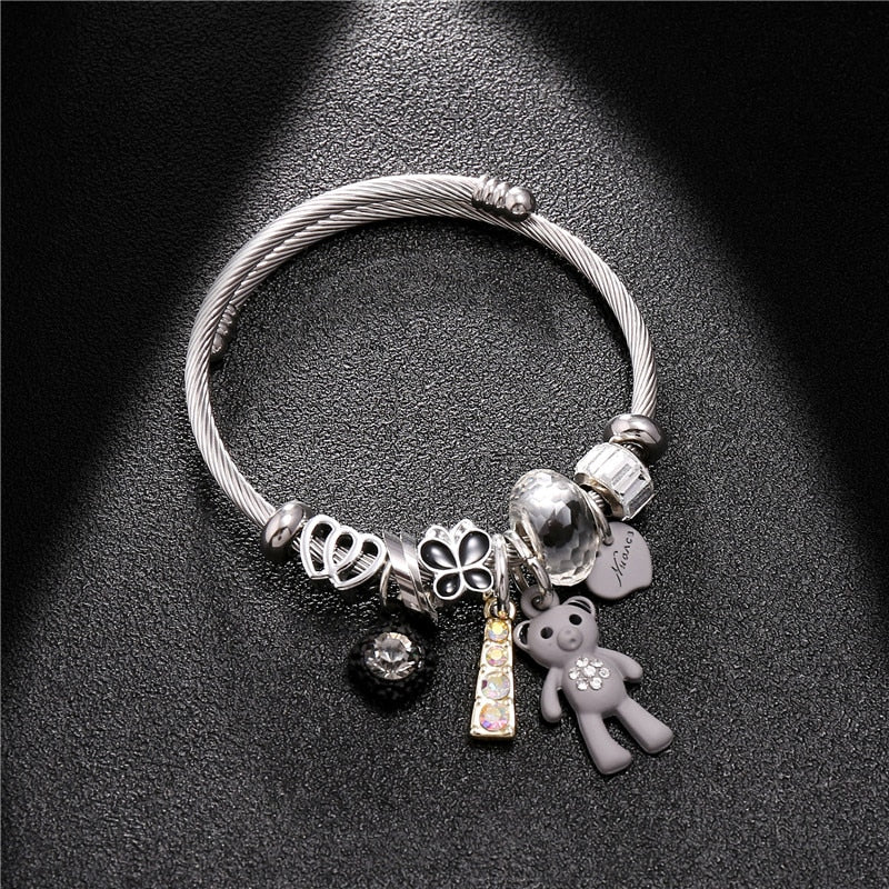 Unique  bear  bracelet