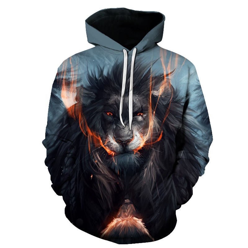 Unique Lion Hoodie - animalchanel