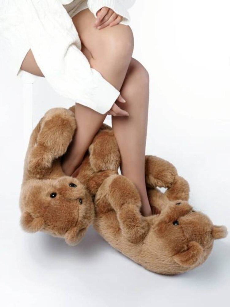 Adorable Bear Slippers