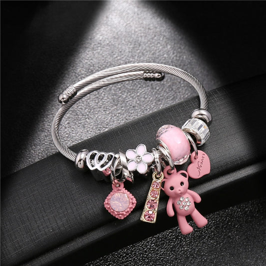 Unique  bear  bracelet