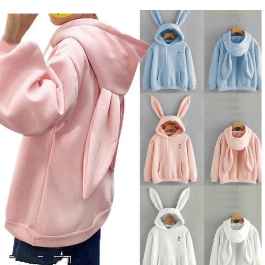 Adorable Bunny Hoodie with Ears