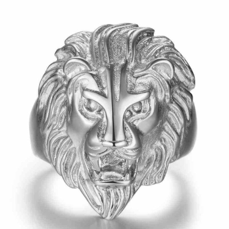 Unique Lion Head Ring