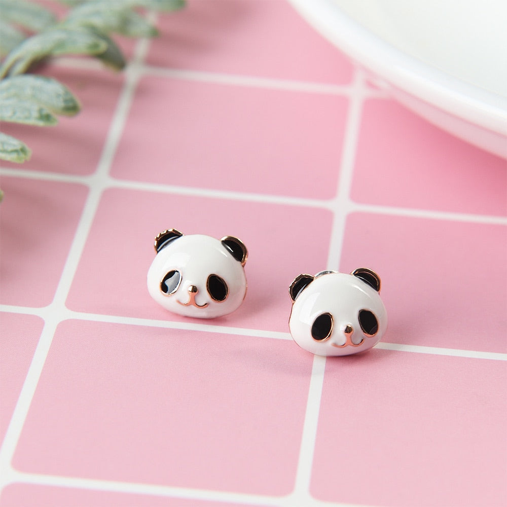 Cute Daily Panda Earing - animalchanel