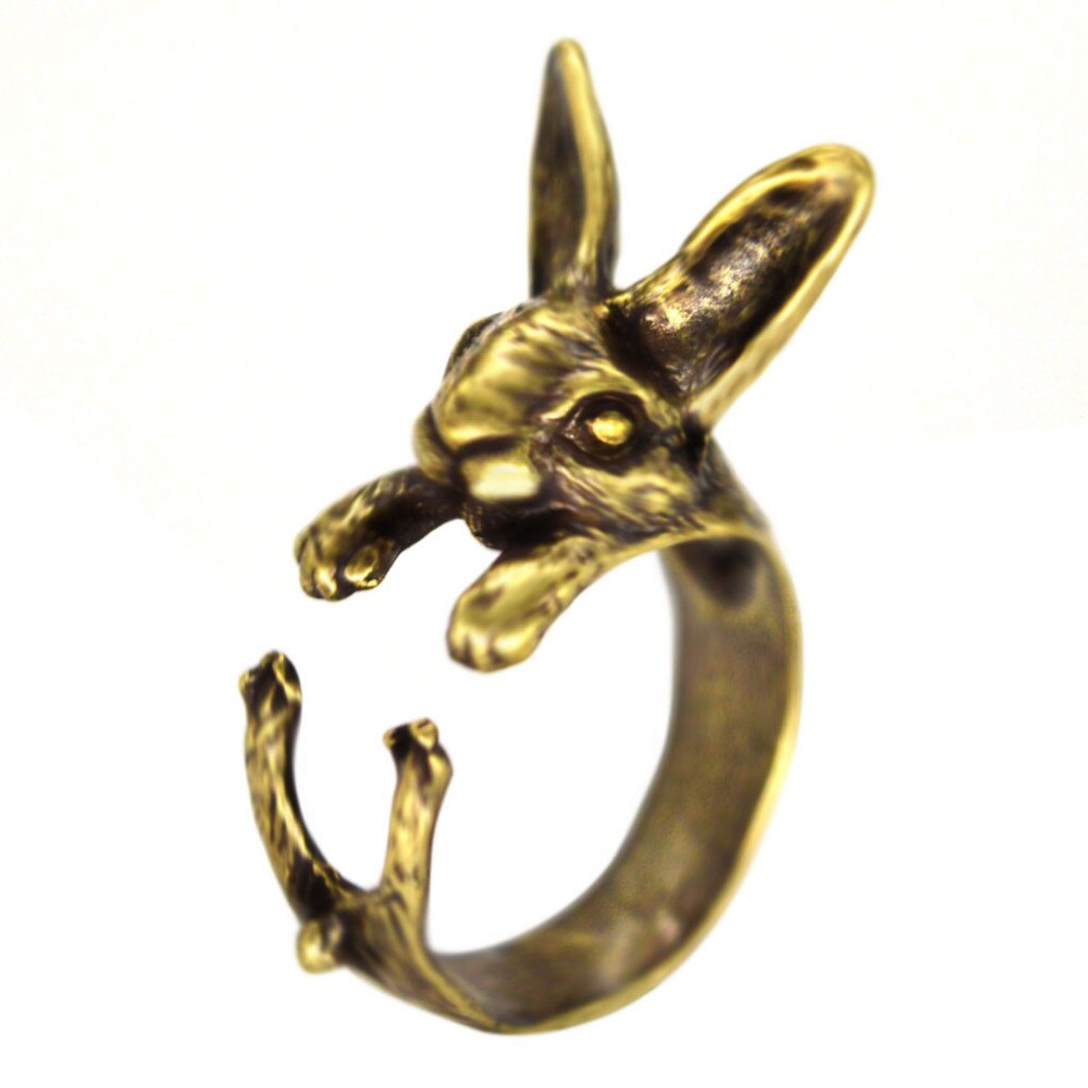 Antique Bunny Ring