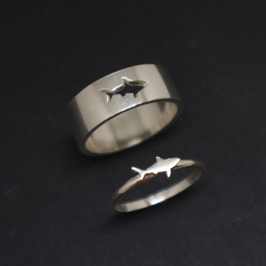 Simple  Shark  Rings