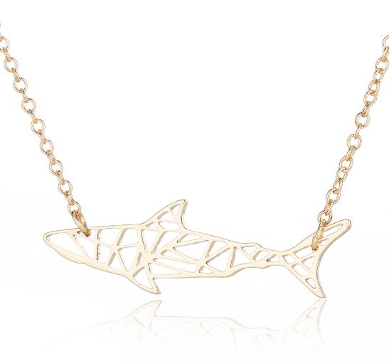 Simple Shark Necklace
