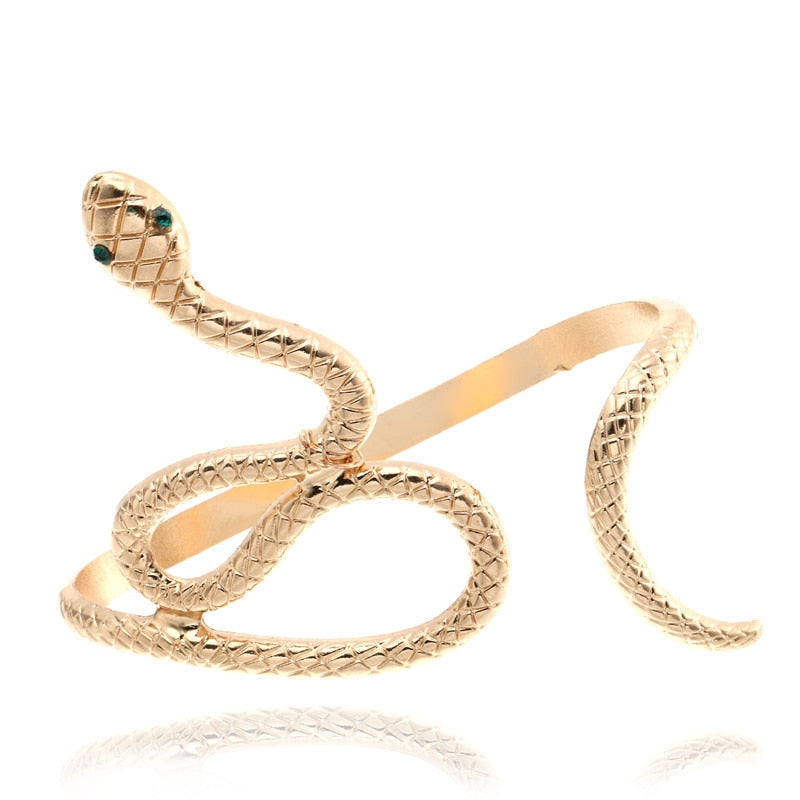 Luxurious crystal Snake bracelet - animalchanel