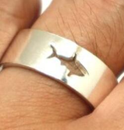 Simple  Shark  Rings