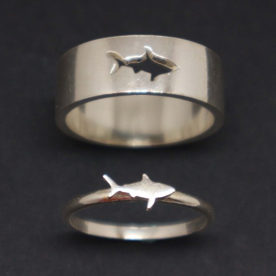 Simple  Shark  Rings