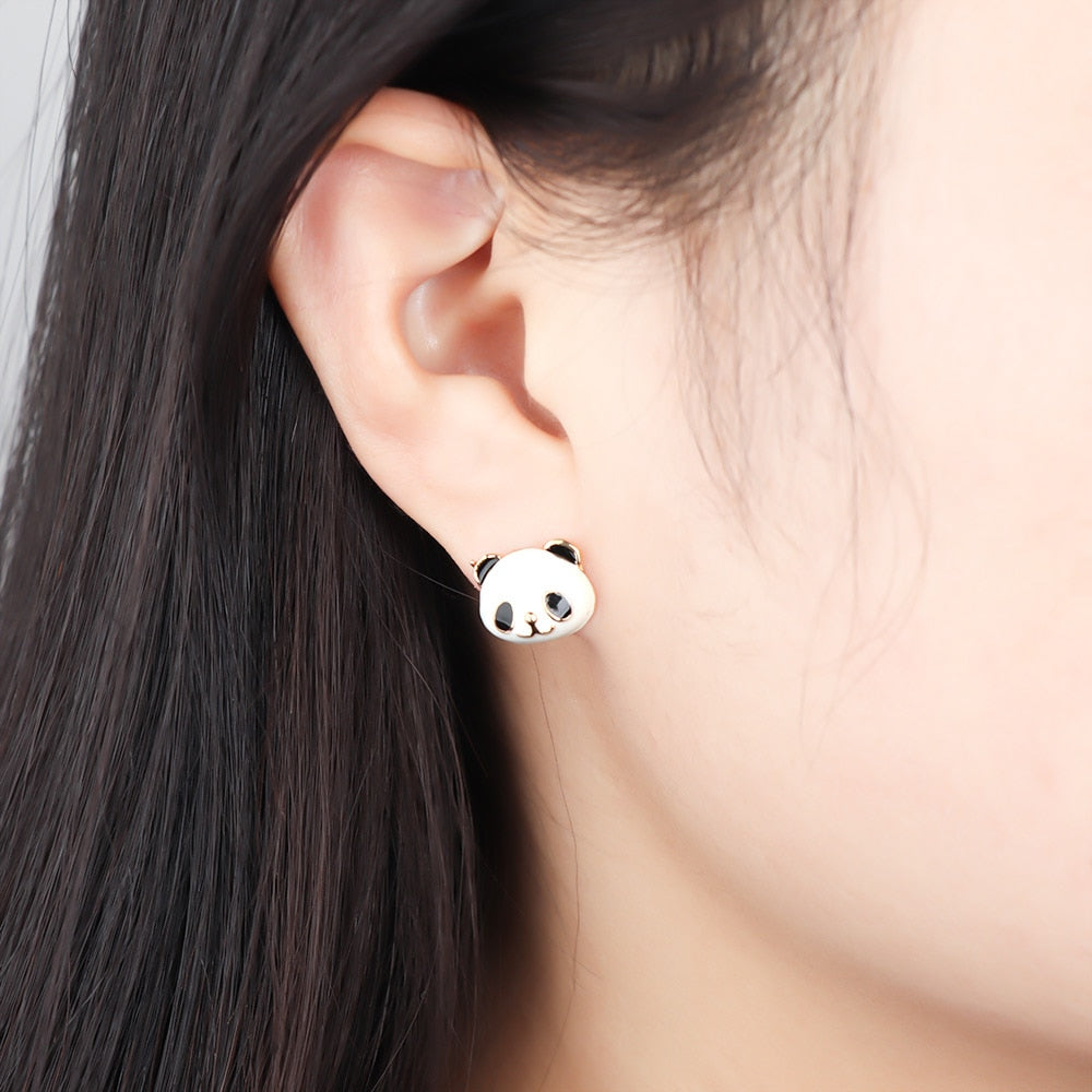 Cute Daily Panda Earing - animalchanel