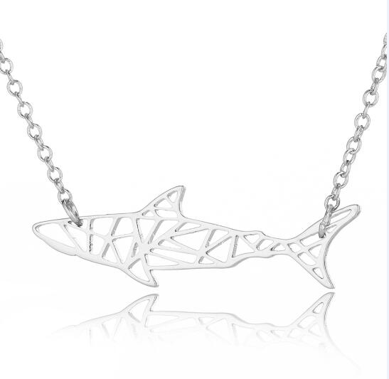 Simple Shark Necklace