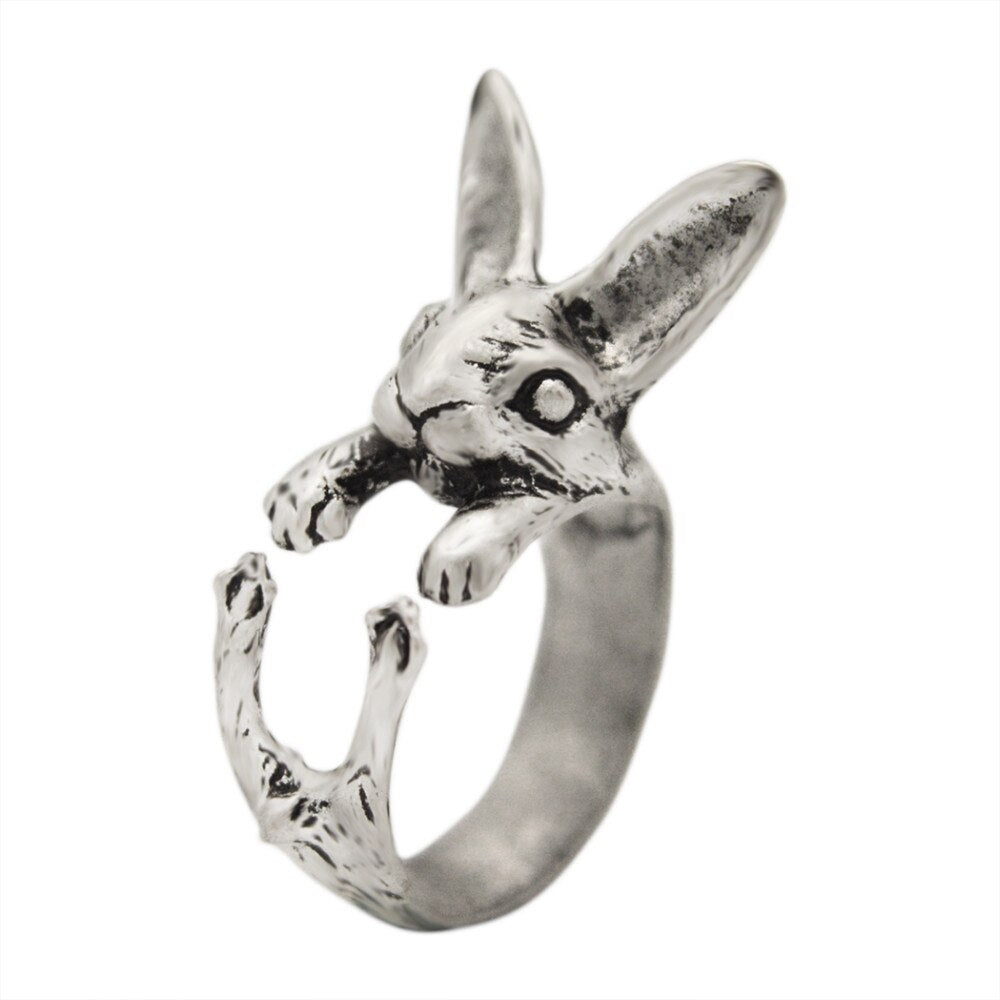 Antique Bunny Ring