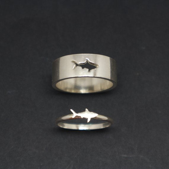 Simple  Shark  Rings