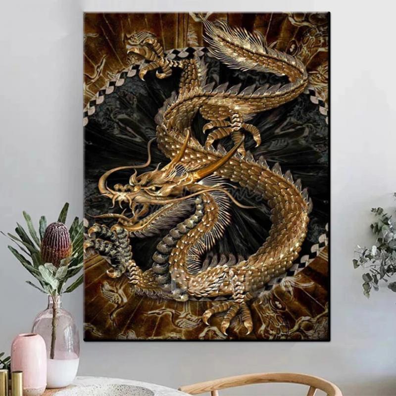Amazing Dragon Canvas