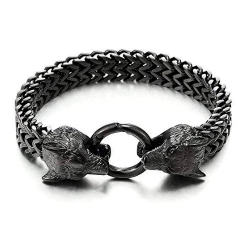Wolf Head Bracelet - animalchanel