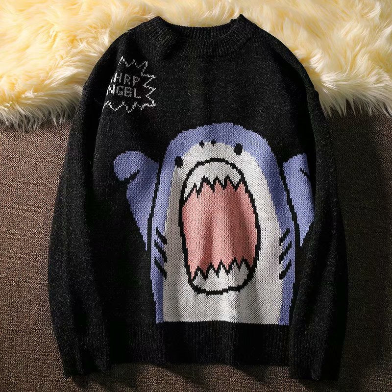 amazing  Shark Sweater - animalchanel