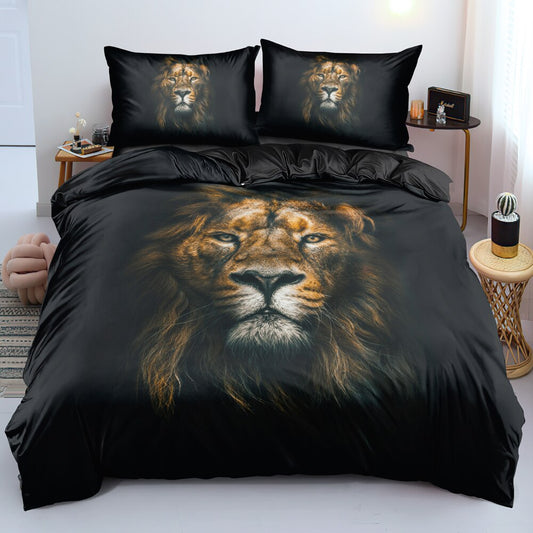 Amazing Lion Duvet Cover