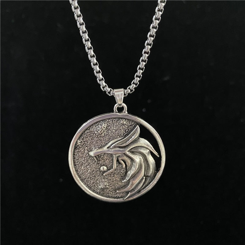 Viking  Wolf Necklace - animalchanel