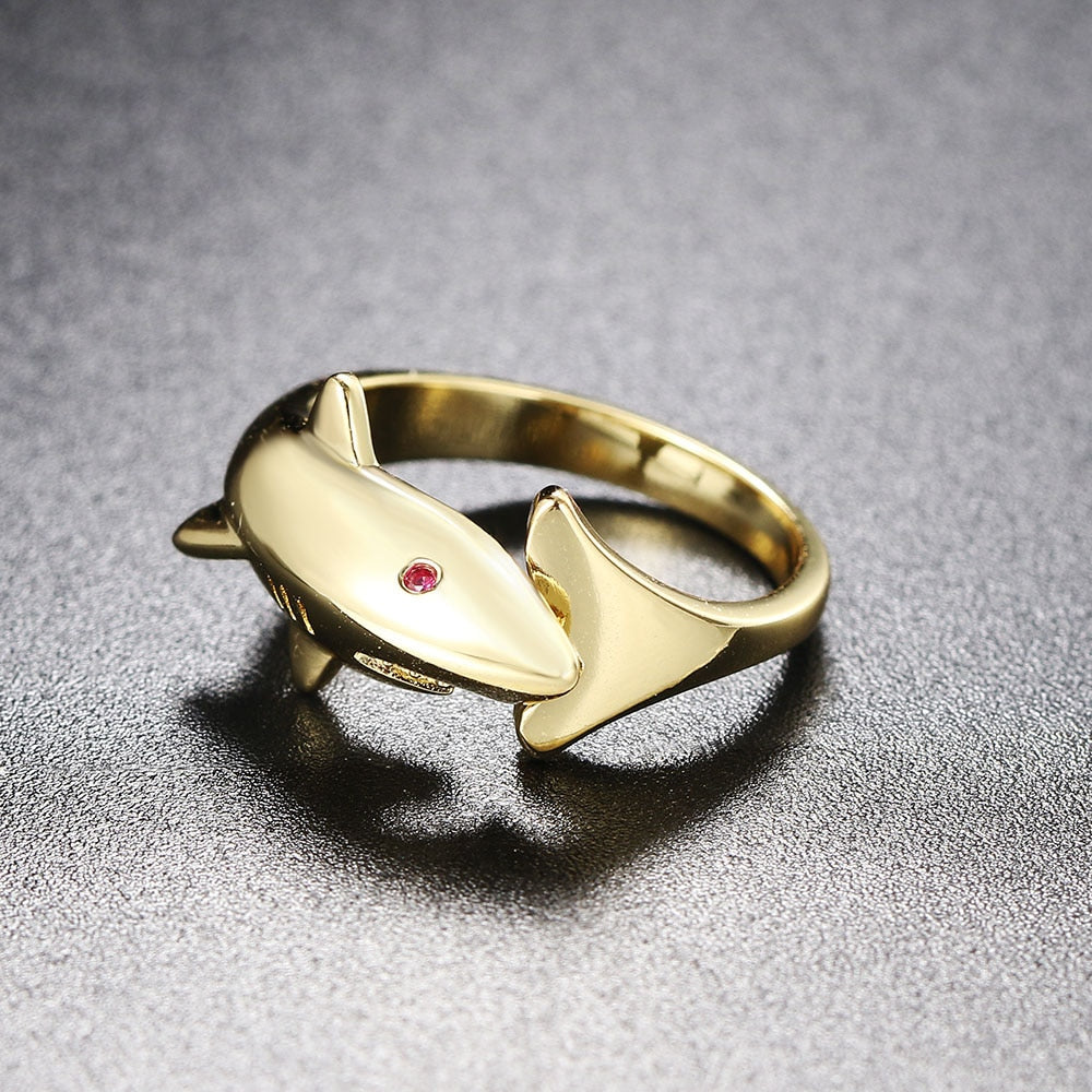 simple  Shark Ring