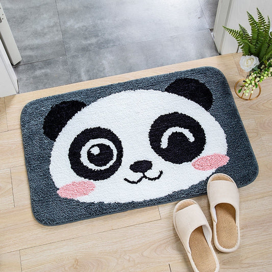 cute panda door mat - animalchanel