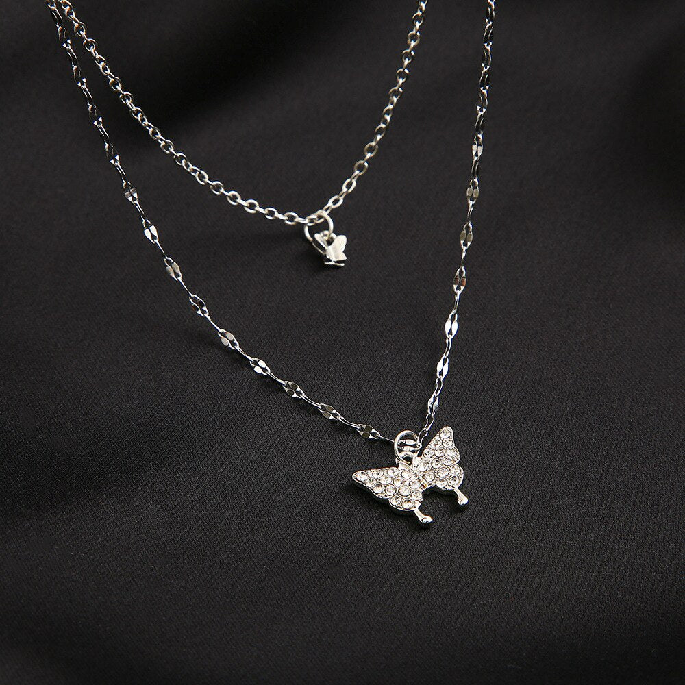 New Elegant  Butterfly necklace - animalchanel