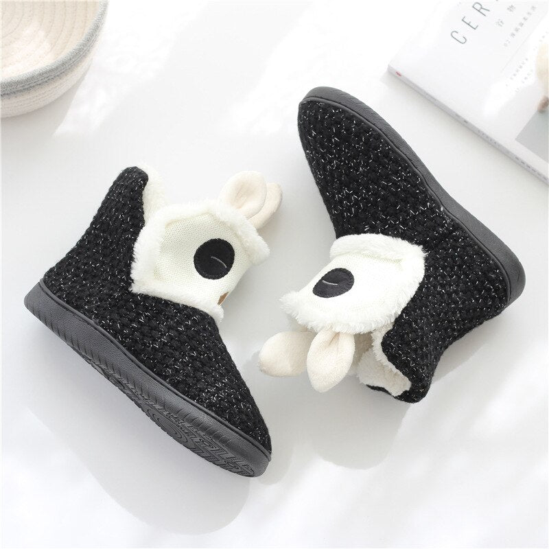 cute panda plush Shoes