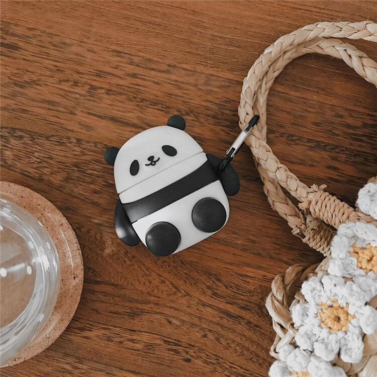 Cute Panda Earphone Cases