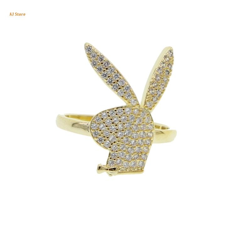 Rock Hiphop  Rabbit Ring - animalchanel