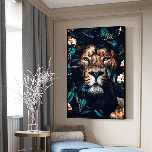 Amazing Lion Canva