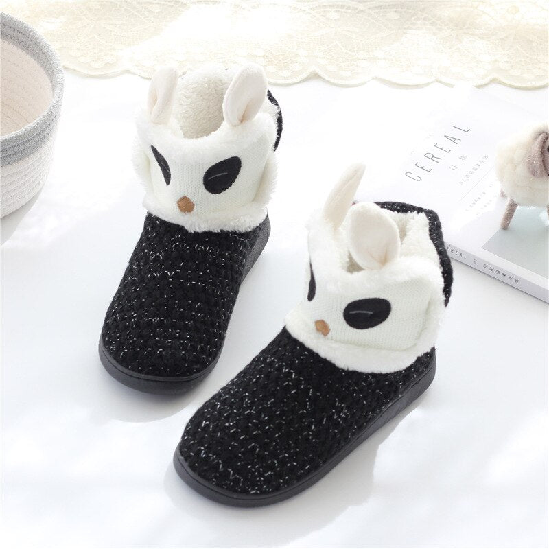 cute panda plush Shoes