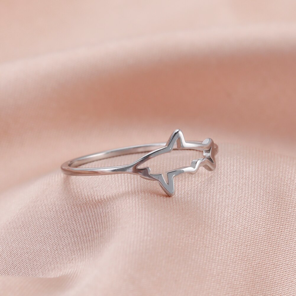 Cute shark Rings