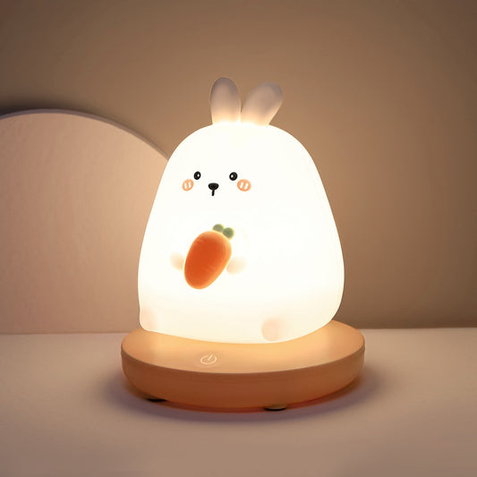 Adorable Bunny Carrot LED LAMP