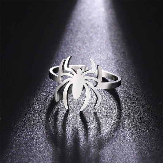 Simple Shape Spider Rings