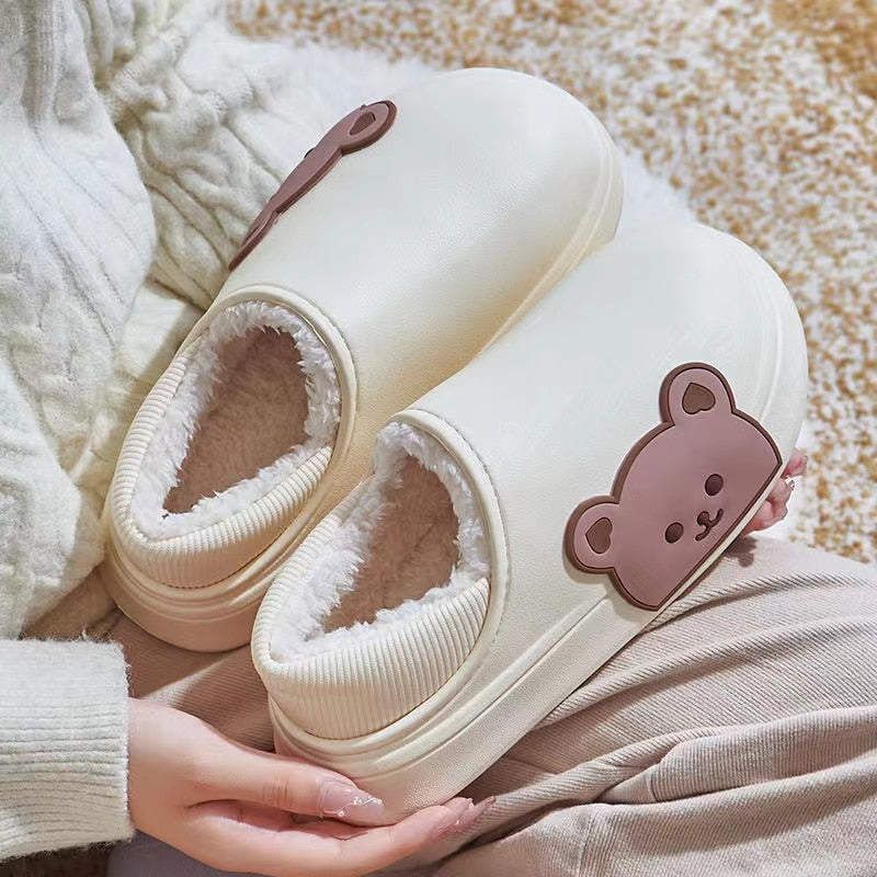 cute bear slippers