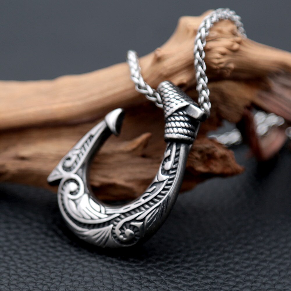 Gorgeous Fish Hook  Necklace